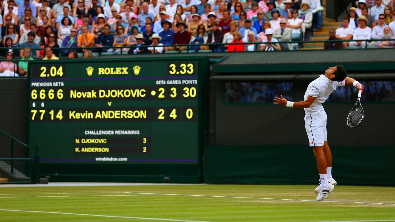 Djokovic ringt Anderson nieder