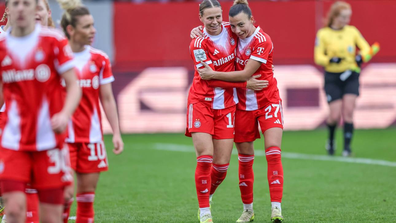 Bayern-Frauen fertigen den HSV ab