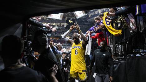 LeBron James hat mit den Lakers eine schwache Saison hinter sich