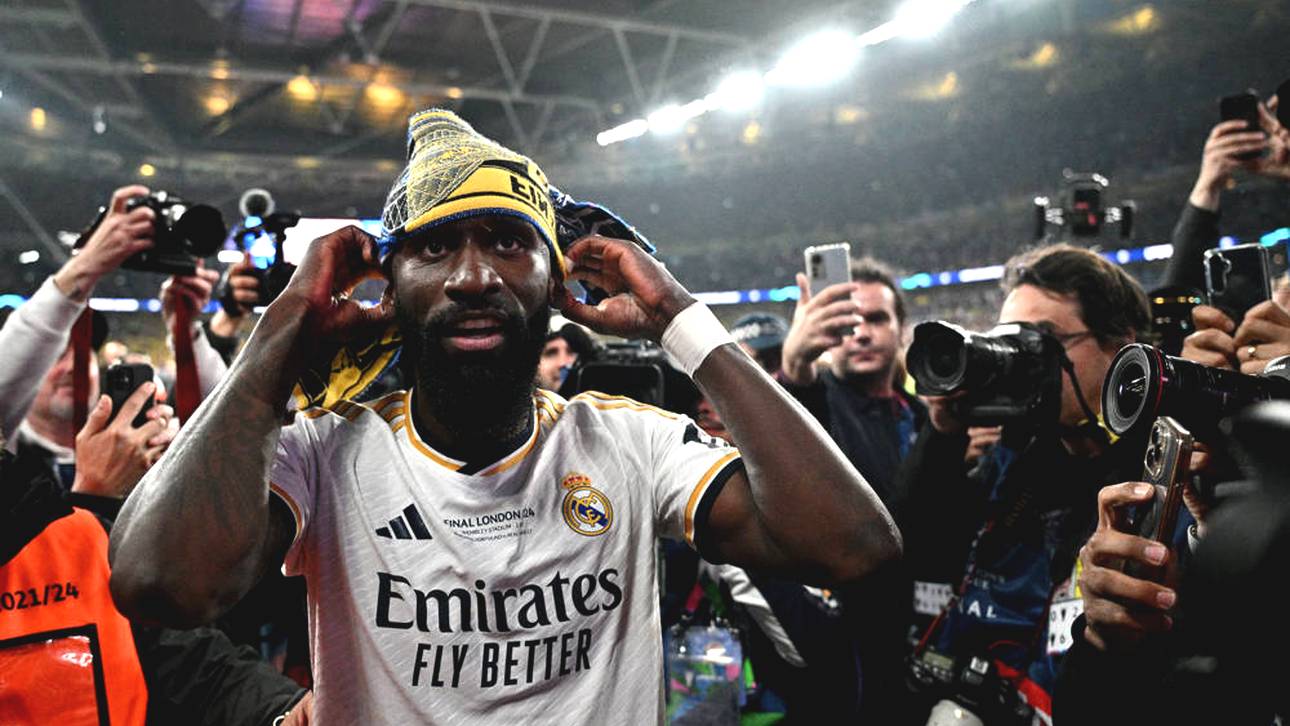 Antonio Rüdiger hat mit Real Madrid die Champions League gewonnen