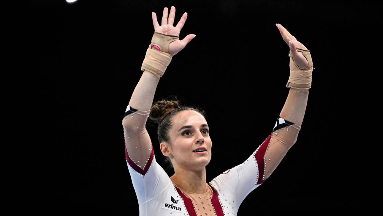 Am Schwebebalken: Schäfer-Betz peilt Medaille an 