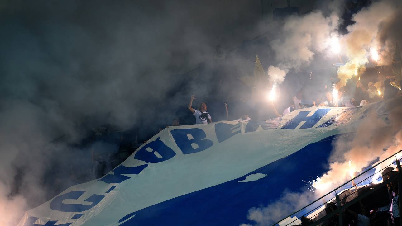 Ausschreitungen bei Kopenhagen-Derby