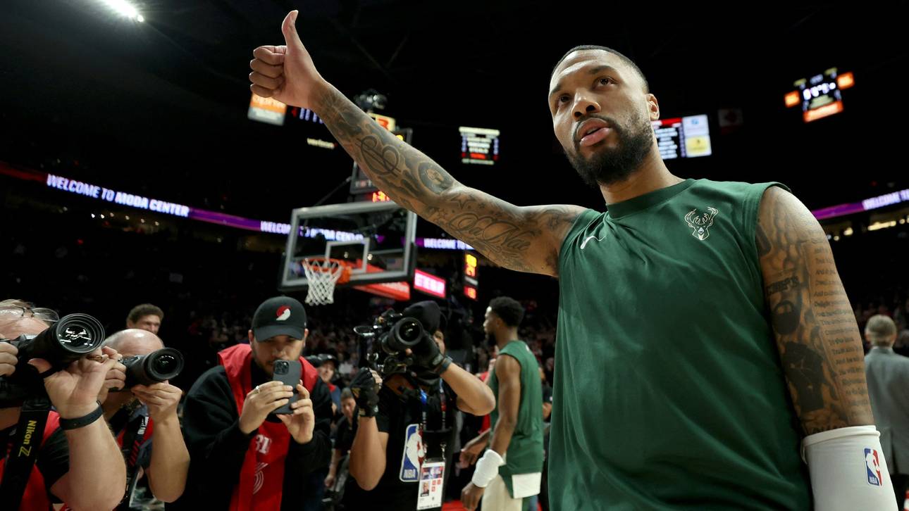 NBA: Verletzter Star Lillard kehrt nach Portland zurück