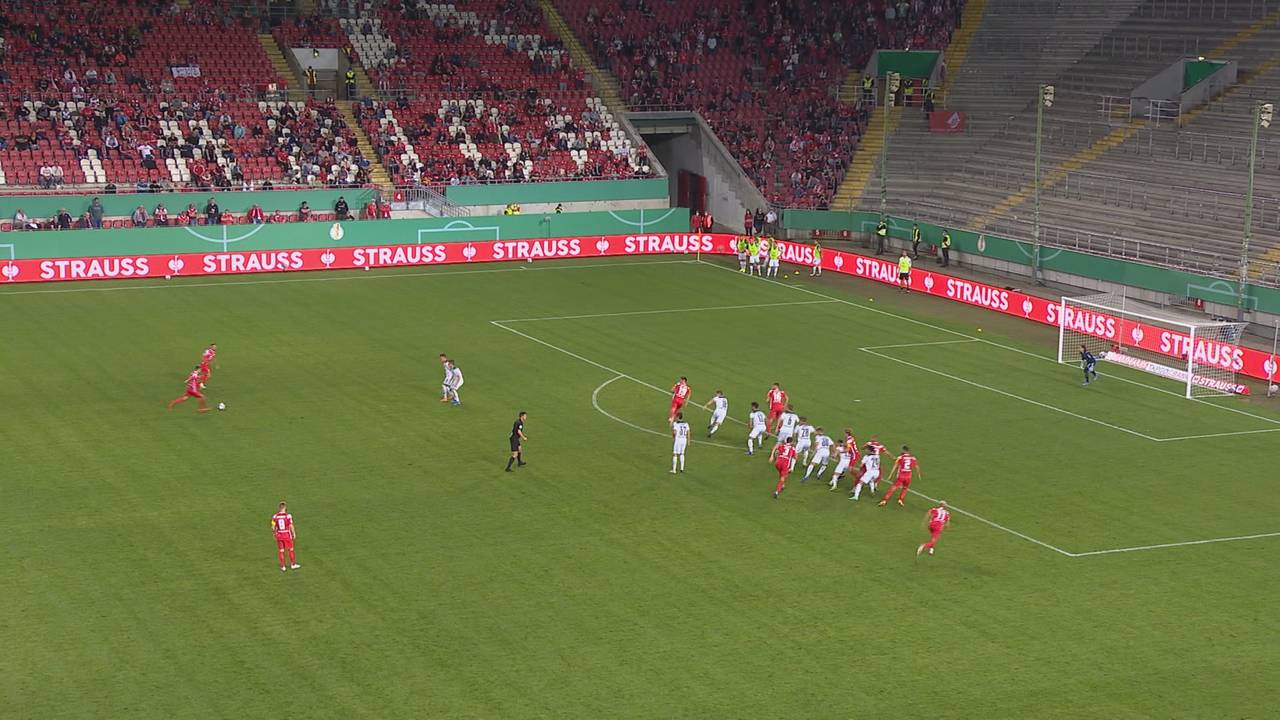 Kaiserslautern - Borussia Mönchengladbach (0:1): Tor und Highlights | DFB-Pokal
