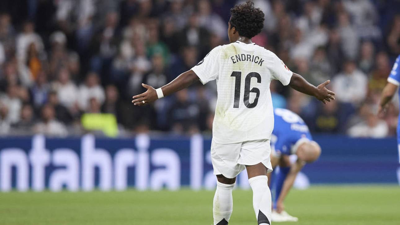 Endrick sorgte mit einem üblen Tritt für Wirbel