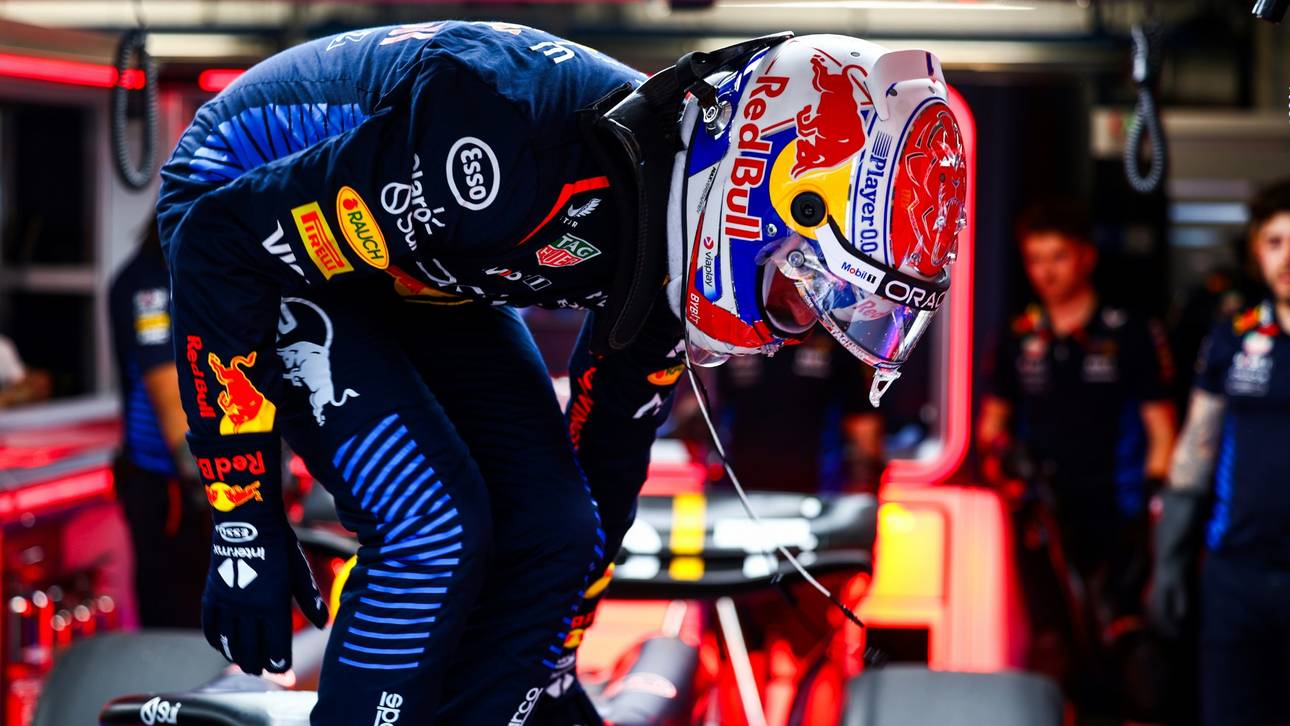 Verstappen mit Trainings-Panne