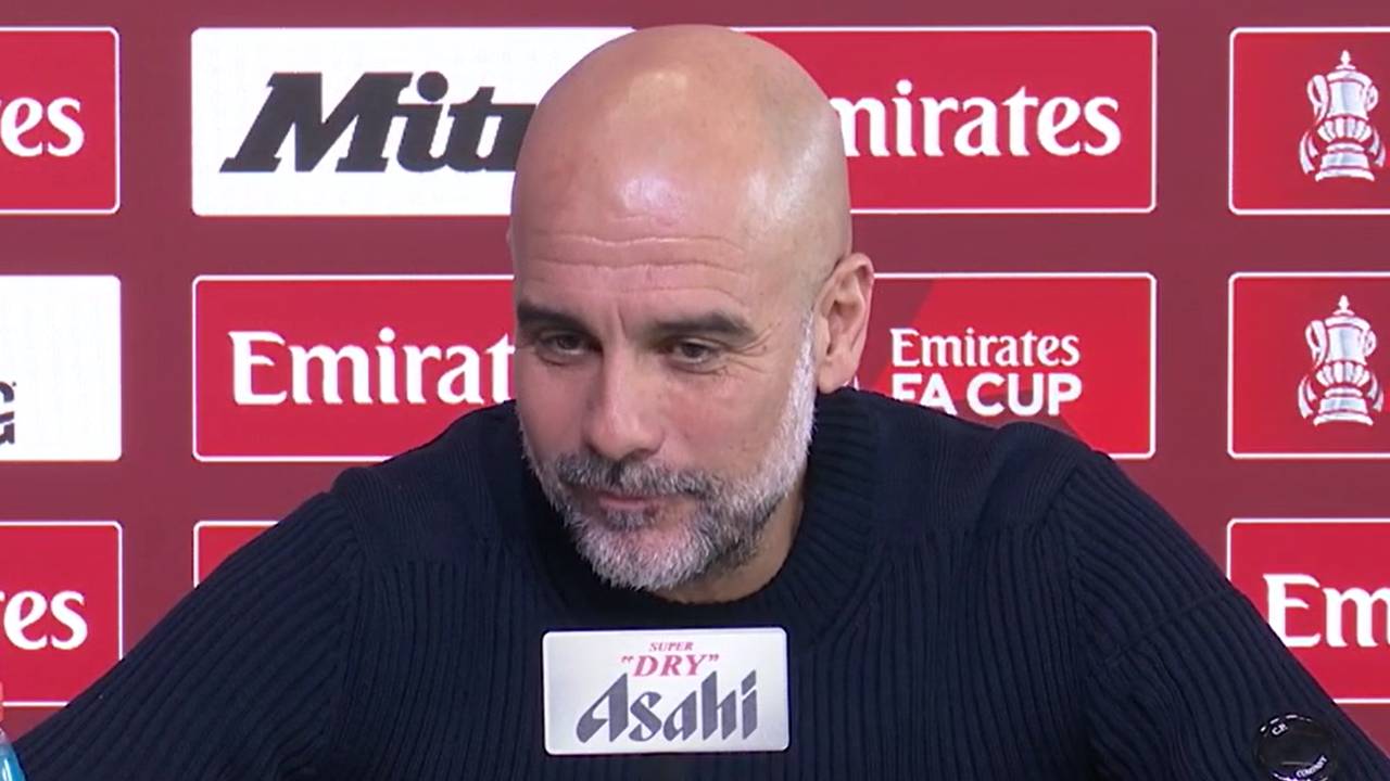 Herzerwärmender Moment bei Guardiola-PK