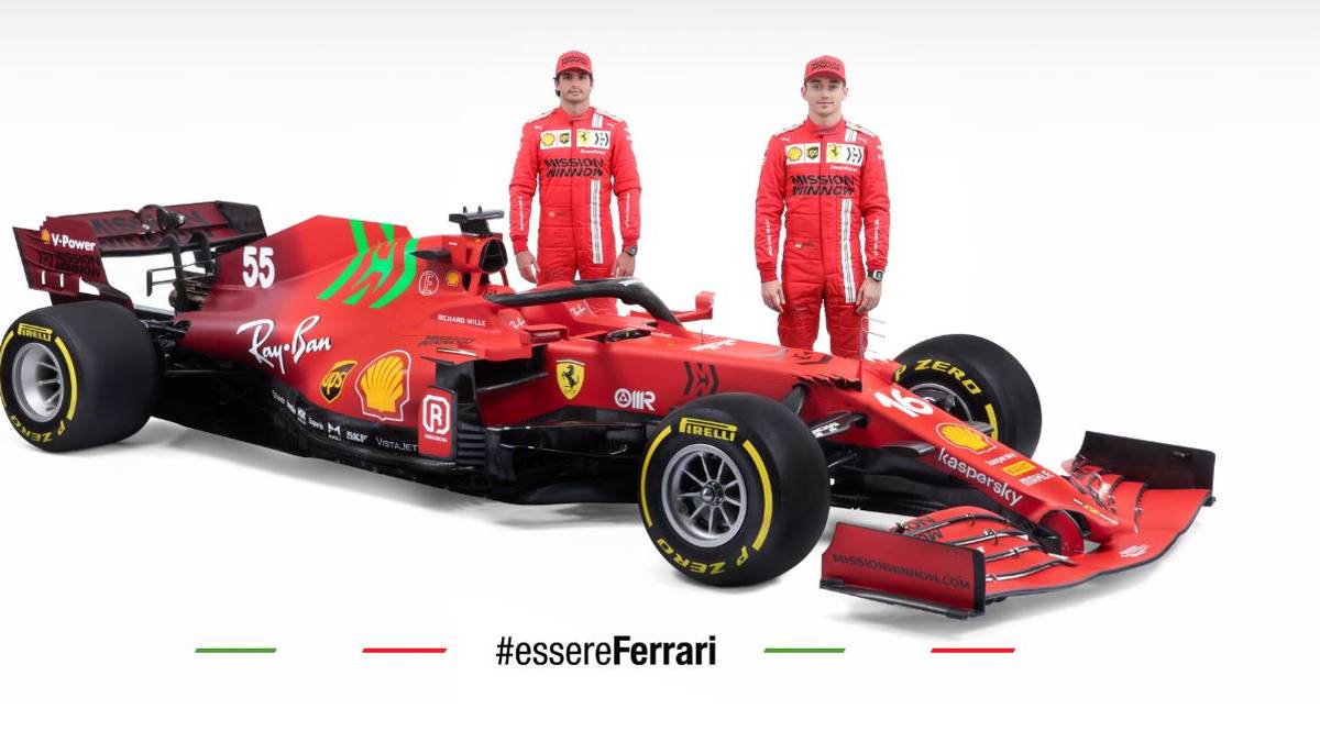 Nach dem Abgang von Sebastian Vettel bilden Charles Lecler und Carlos Sainz jr. das Ferrari-Duo