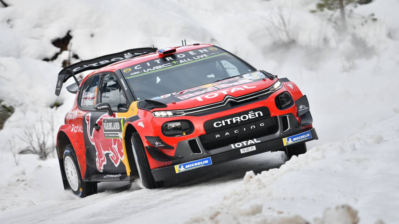 Ausflug in den Schnee stoppt Ogier