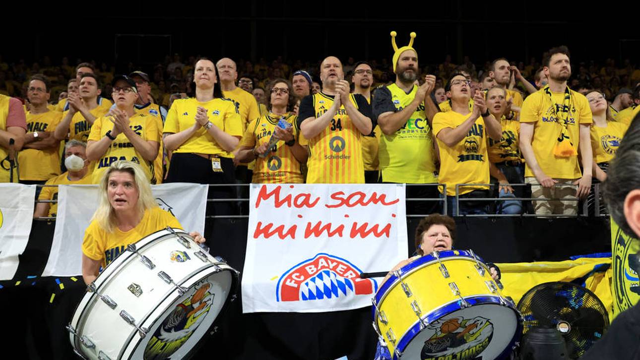 Die Fans von ALBA Berlin sorgten für eine hitzige Atmosphäre