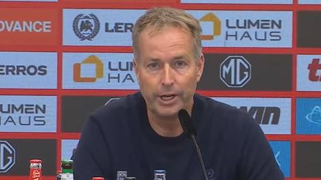 Kasper Hjulmand zeigt sich nach dem Remis gegen Borussia Mönchengladbach vor allem mit der ersten Halbzeit unzufrieden. Auch die Herangehensweise in der Schlussphase gefiel dem Trainer von Bayer Leverkusen nicht.