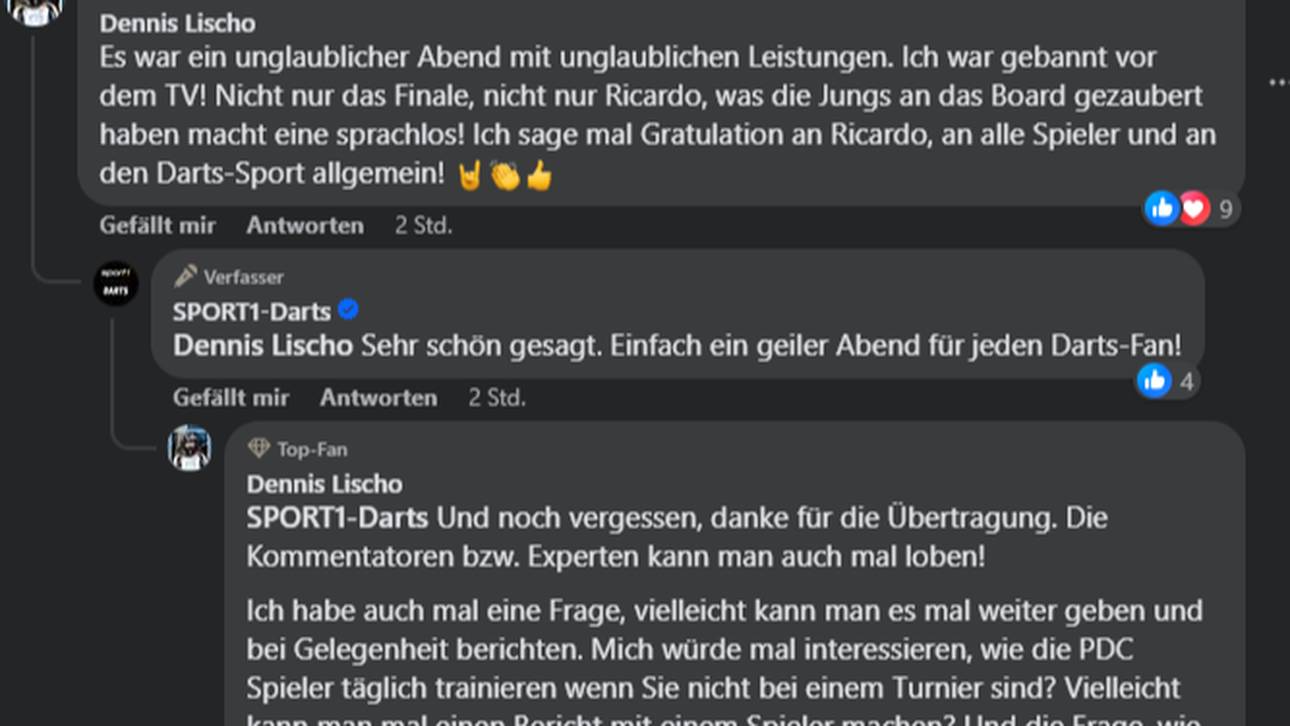 SPORT1-User feiern Ricardo Pietreczko