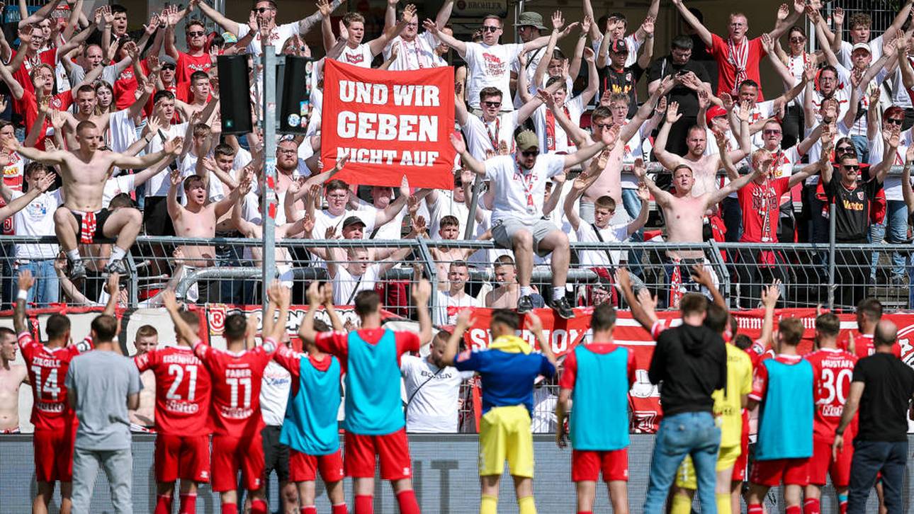 Schafft es Regenburg in die 2. Liga?