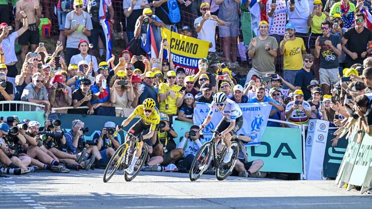 Brutale Bergankunft! Vingegaard pariert