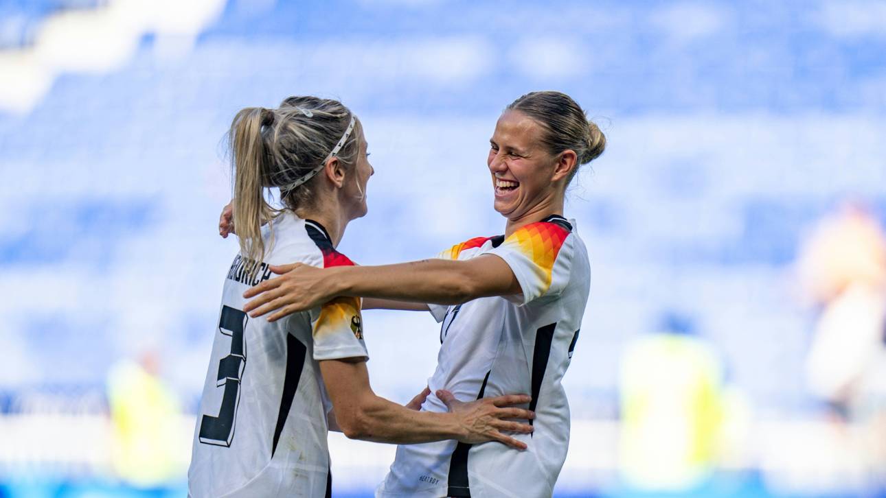 DFB-Frauen: So lief die Bronze-Party