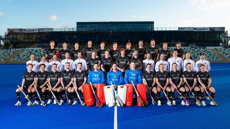 Das deutsche Hockeynationalteam der Männer geht als Weltmeister in die EM