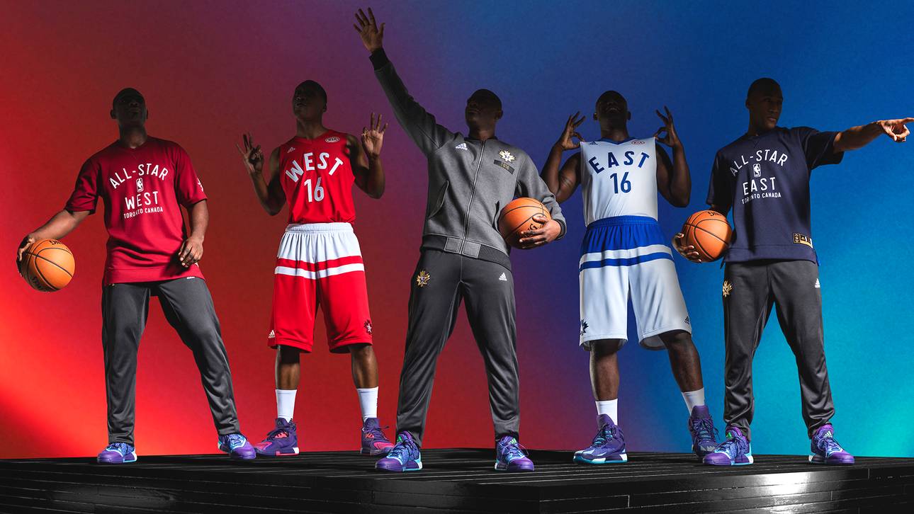 NBA präsentiert All-Star-Trikots