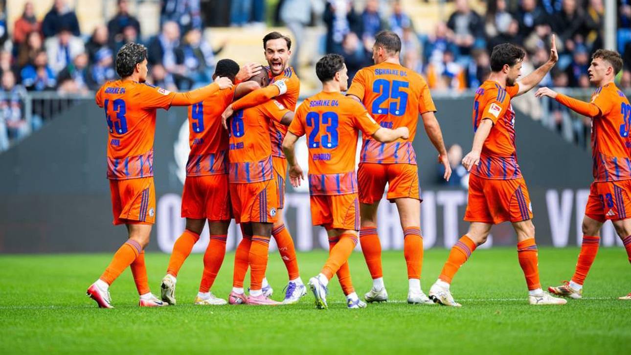 Schalke 04 feierte den dritten Sieg in Folge