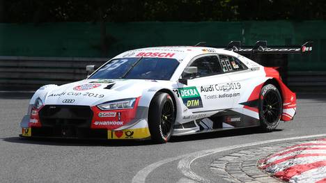 Audi-Pilot Rene Rast triumphiert beim DTM-Rennen auf dem Norisring