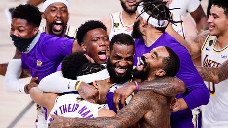 Die Los Angeles Lakers sind zum 17. Mal NBA-Champion