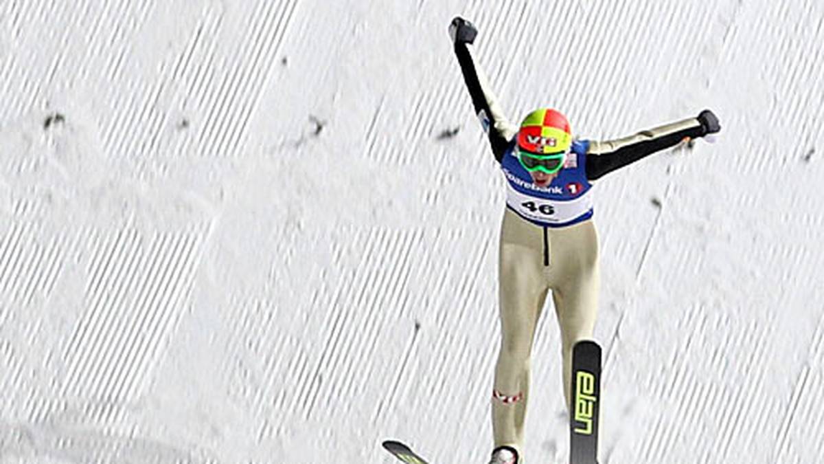 ... setzt zur Landung an ...