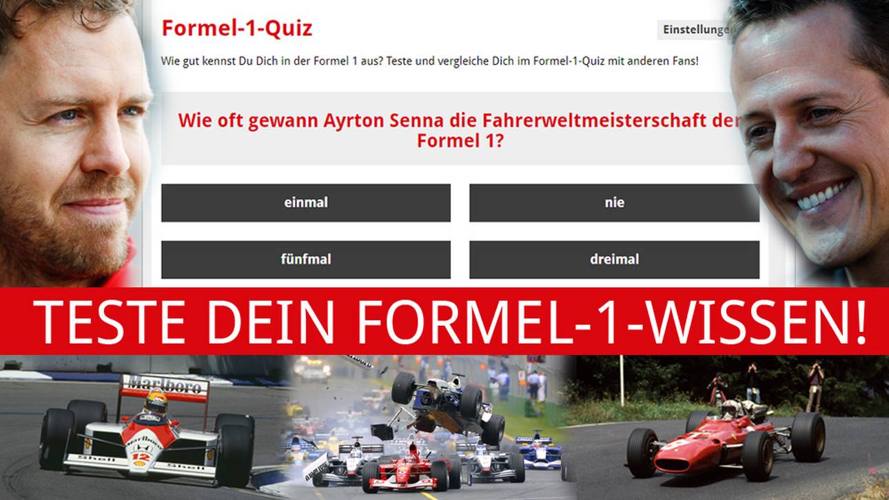 Quiz aus der Welt der Formel 1