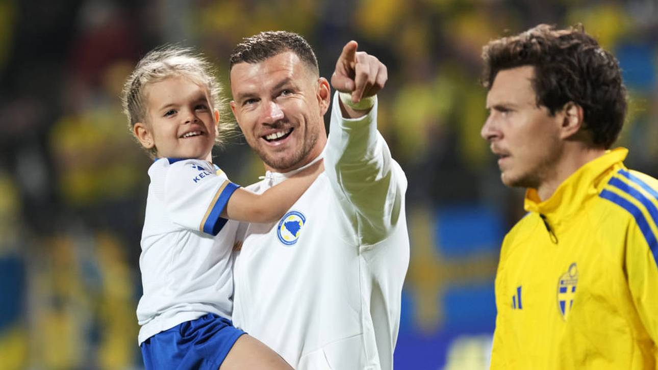 Emotionale Szenen um Edin Dzeko