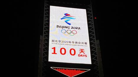 Noch 100 Tage bis zu den Winterspielen in Peking
