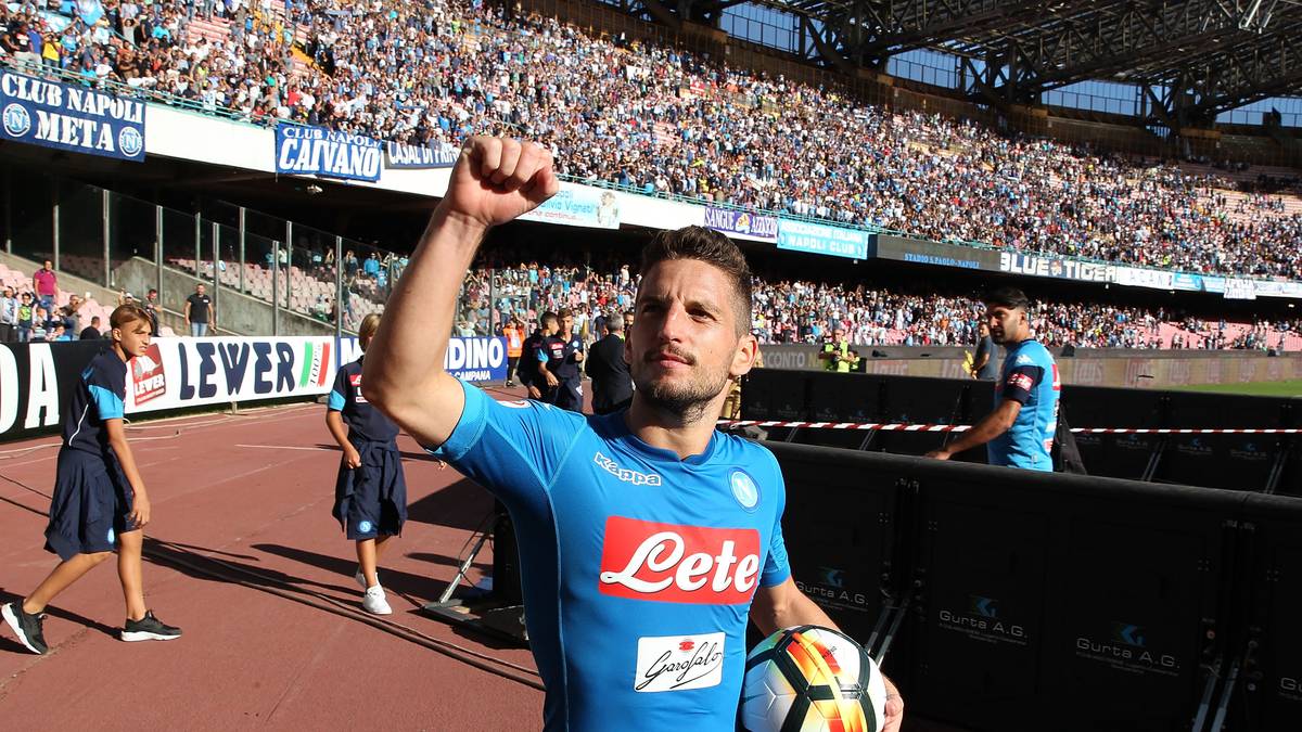 PLATZ 8 - DRIES MERTENS (SSC NEAPEL): Auf die gleiche Quote wie Morata kommt der belgische Nationalstürmer. Der 30-Jährige erzielte in der Serie A in den ersten sechs Liga-Spielen ebenfalls sechs Tore