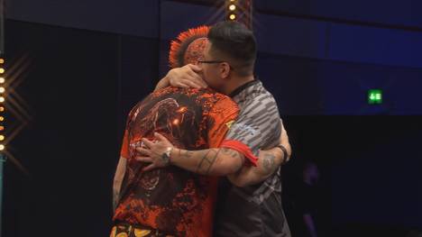 Der Weltmeister ist eine Nummer zu groß für Rowby Rodriguez! Peter Wright gewinnt gegen Portugiesen deutlich mit 10:4. 