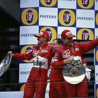 Einen seltenen Sieg feiert Ferrari beim Großen Preis von Australien in Melbourne. Einen derartigen Erfolg gab es zuletzt vor 20 Jahren. Damals stand Michael Schumacher ganz oben auf dem Podest.  