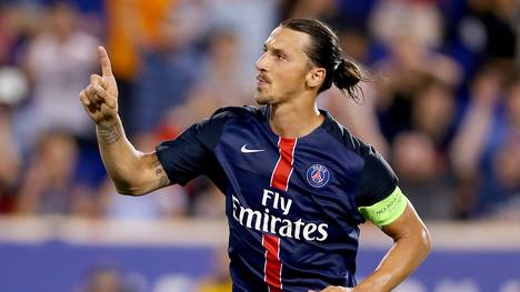  Zlatan Ibrahimovic steht angeblich vor seiner letzten Saison bei Paris Saint- Germain