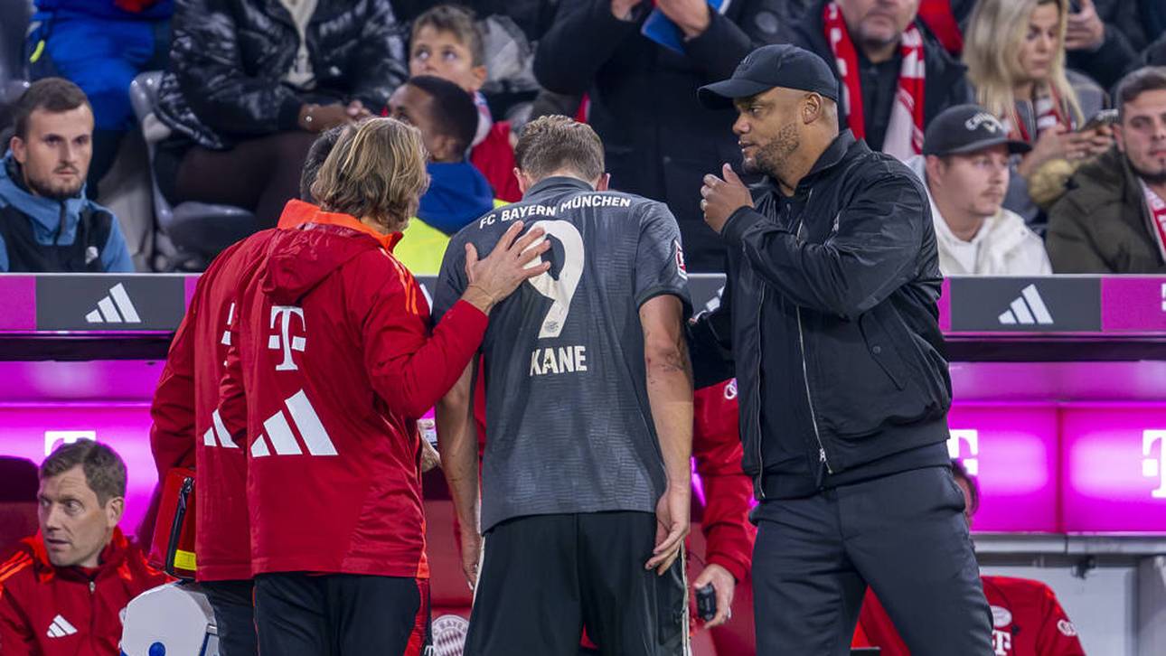 Kompany hofft auf Kane-Einsatz