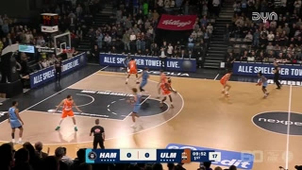 Veolia Towers Hamburg - ratiopharm ulm | BBL-Highlights im Video