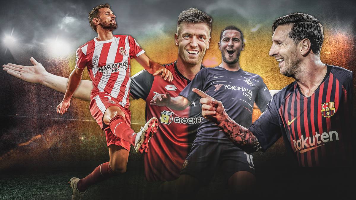 SPORT1 zeigt die besten Torjäger Europas und präsentiert jeweils die Top 5 aus England, Spanien, Frankreich und Italien