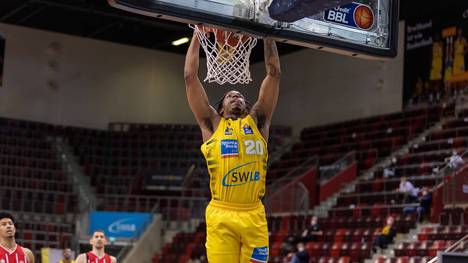 Desi Rodriguez und die MHP Riesen Ludwigsburg gehen als Nummer eins der Hauptrunde in die Play-offs