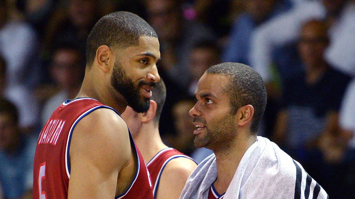 Frankreich: Point Guard Tony Parker (r./San Antonio Spurs) - 33 Jahre alt und noch kein bisschen müde. Parker hat mit den San Antonio Spurs vier NBA-Meisterschaften gewonnen und wahrscheinlich alles nur erdenliche auf einem Basketballfeld erlebt. Nach dem Erstrunden-Aus der Spurs in den Playoffs gegen die Clippers dürfte TP3 erholt und hungrig ins Turnier gehen