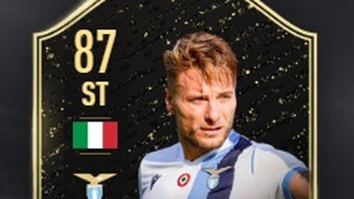 Ciro Immobile (Lazio Rom), Striker: 87 (+1);
Basis-Karte Gold Rare: 86
