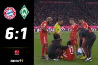 Serge Gnabry glänzt beim 6:1-Erfolg des FC Bayern gegen Werder Bremen mit dem ersten Dreierpack der Bundesliga-Saison, Sadio Mané hingegen muss mit einer Verletzung am rechten Wadenbeinköpfchen um seine WM-Teilnahme bangen.