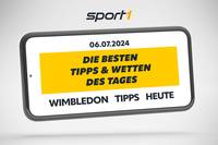 Die besten Wimbledon Tipps heute am Samstag, den 06.07.2024 zu den Duellen in Wimbledon 2024. Nächster Sieg für Alexander Zverev gegen Cameron Norrie?