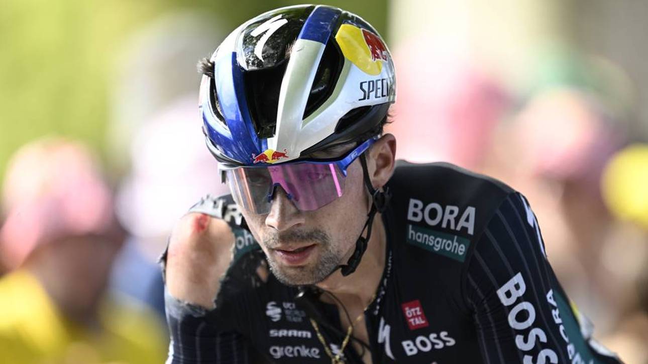 Primoz Roglic verlor auf der 12. Etappe der Tour de France viel Zeit