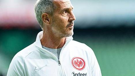 Hütter hofft mit Frankfurt auf Sieg in Mainz