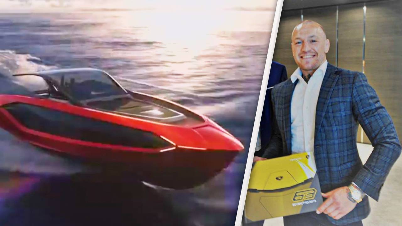 Drei Millionen Euro: MMA-Star Conor McGregor gönnt sich diese Lamborghini-Yacht