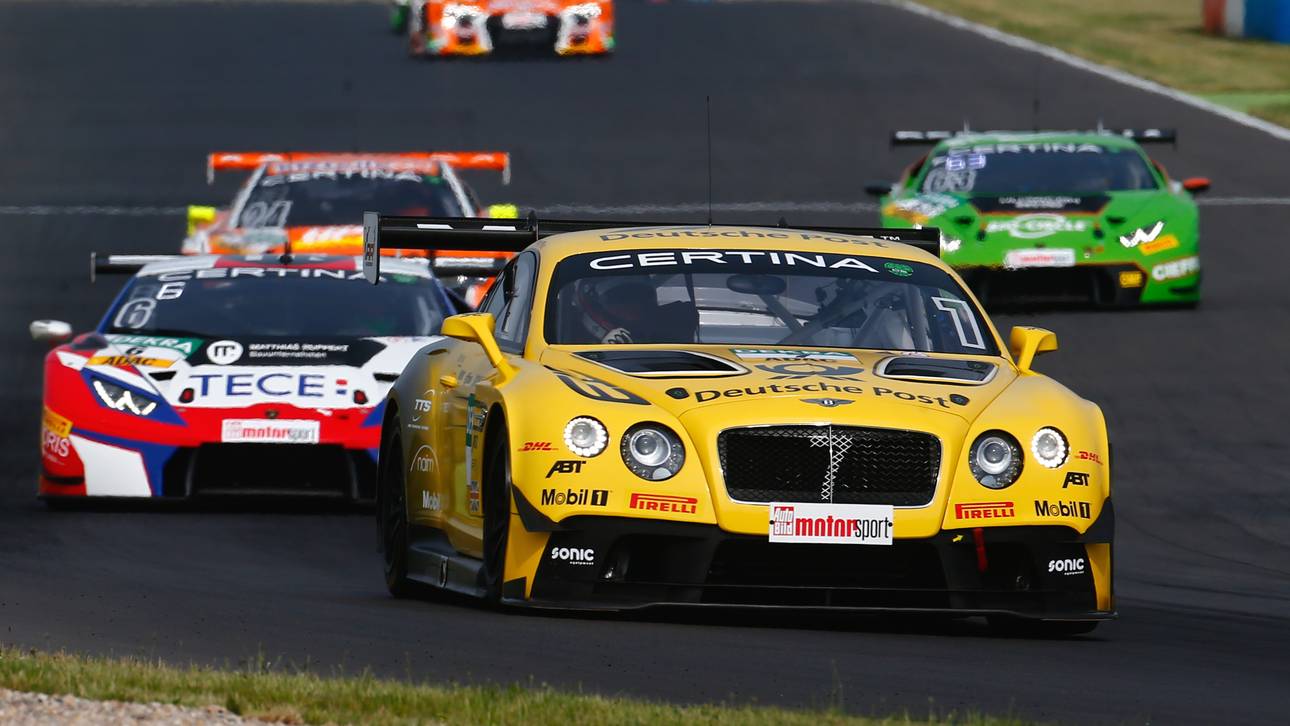 Bentley neu formiert nach Spielberg