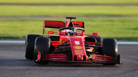 Sebastian Vettel fährt in Abu Dhabi zum letzten Mal für Ferrari