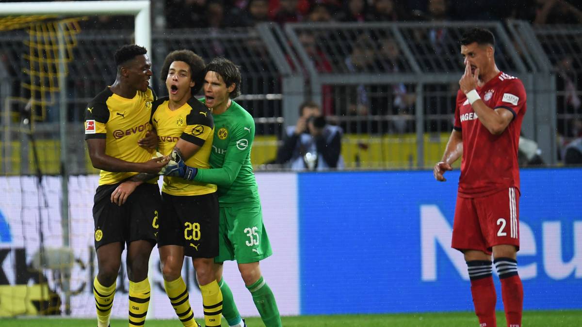 11. SPIELTAG - BORUSSIA DORTMUND 2:3: Eine Woche später reisten die Bayern zum absoluten Topspiel nach Dortmund. Gegen den BVB setzte es die dritte Niederlage der Saison - trotz zweimaliger Führung
