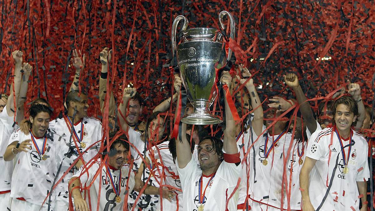 Im bis heute einzigen rein Italienischen Finale besiegt Milan 2003 Juventus Turin mit 3:2 im Elfmeterschießen. Bis zur Saison 2007/08 durchgehend qualifiziert und ein weiteres Mal gewonnen (2007), treten die Italiener bis heute 17 Mal in der Königsklasse an