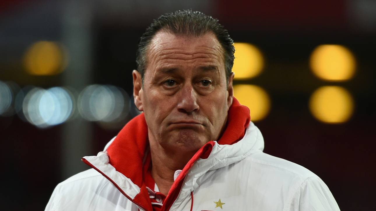 Huub Stevens ist Trainer beim VfB Stuttgart
