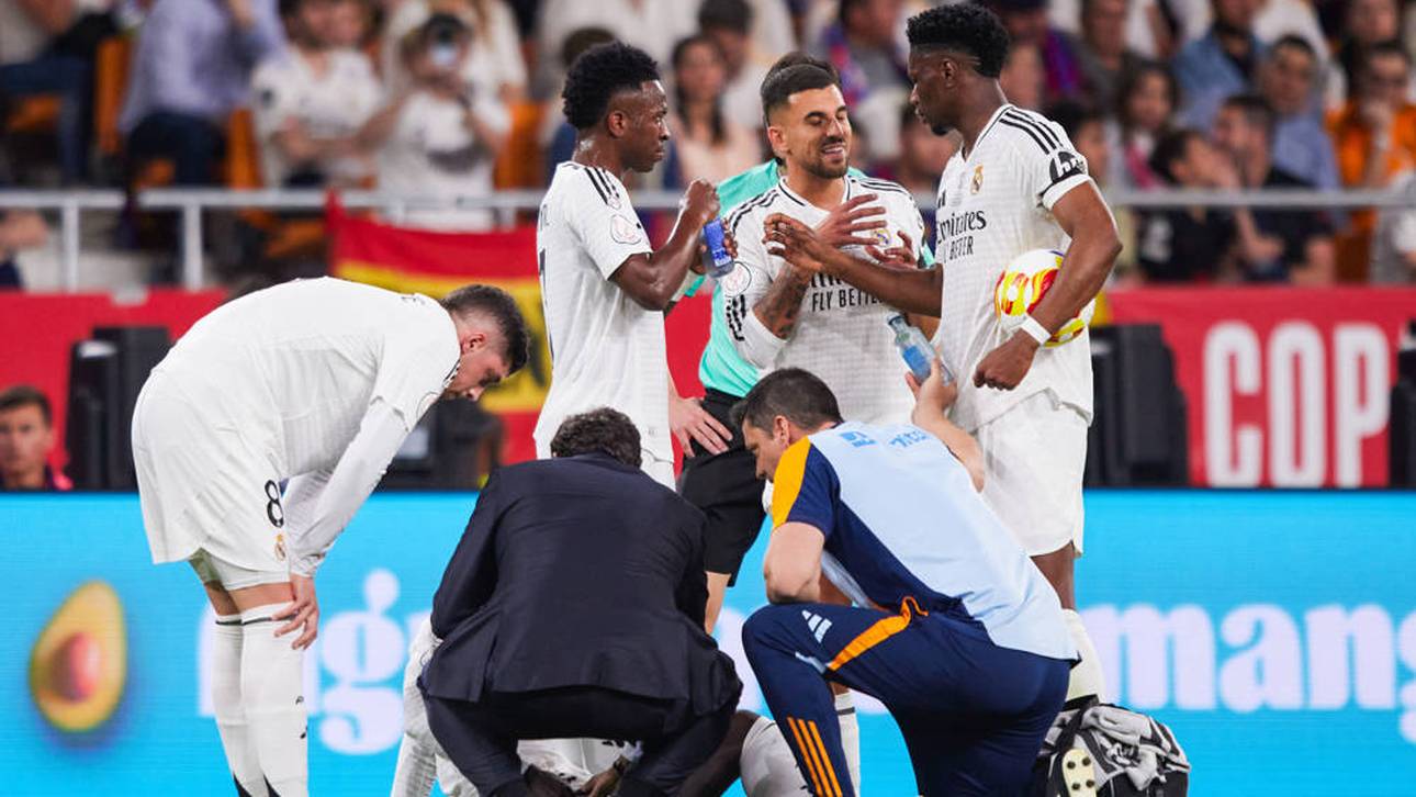 Ferland Mendy musste bei seinem Comeback für Real Madrid prompt wieder ausgewechselt werden