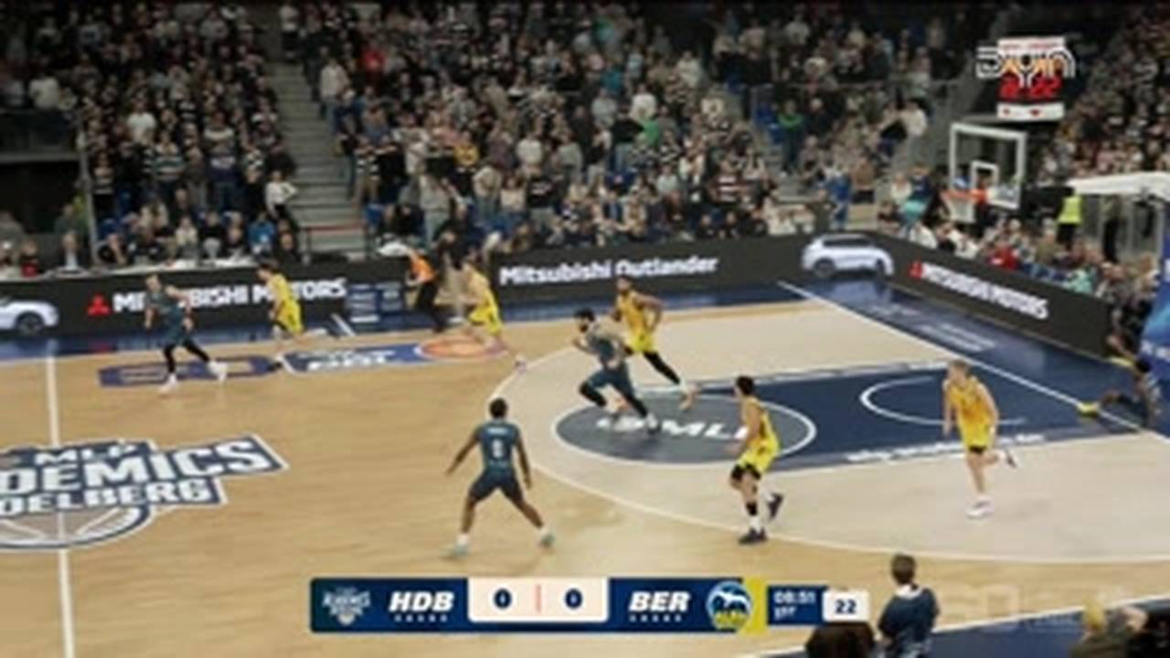 MLP Academics Heidelberg - ALBA BERLIN I BBL-Highlights im Video